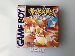 Pokémon Rosso Rossa Complet Italiano Par Game Boy Couleur Advance Sp Leggi Dentro