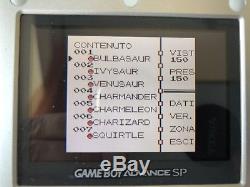 Pokémon Rosso Rossa Complet Italiano Par Game Boy Couleur Advance Sp Leggi Dentro