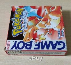 Pokemon Rosso Version Rossa Game Boy Color Pal Italien Completo Originale Raro