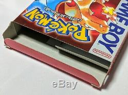 Pokemon Rouge Complète En Boîte De Couleur Minty Nintendo Game Boy Gba Sp Cib Authentique