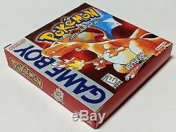 Pokemon Rouge Complète En Boîte De Couleur Minty Nintendo Game Boy Gba Sp Cib Authentique