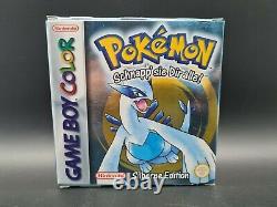 Pokemon Silberne Edition Mint Gameboy Couleur Nintendo Pal Ovp Cib Boxed Rar Top