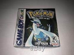 Pokemon Silver Game Boy Color Gbc Cib Scellé Nouveau S'il Vous Plaît Lire