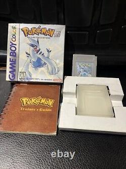 Pokémon Silver Nintendo Game Boy Color Boîte Manuel Cartouche Authentique Fonctionnelle avec Pile