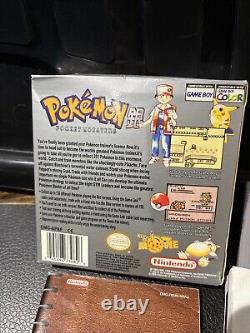 Pokémon Silver Nintendo Game Boy Color Boîte Manuel Cartouche Authentique Fonctionnelle avec Pile