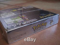 Pokemon Silver Version Jeu Nintendo Game Boy Color Nouveau! Scellé En Usine