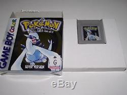 Pokemon Silver Version Nintendo Gameboy Couleur Boxe Pal Preloved Complete