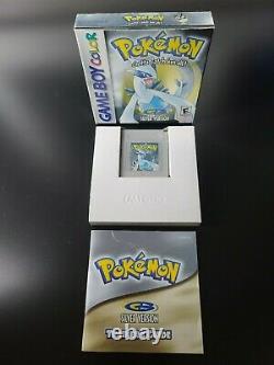Pokemon Silver Version Nintendo Gameboy Couleur Gbc Cib Complete In Box New Batt