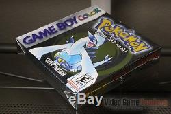 Pokemon Silver Version (game Boy Color, 2000) H-seam Sellé! Rare