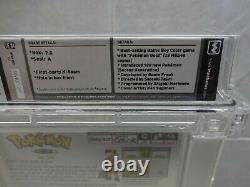 Pokemon Silver Version (game Boy Color, 2000) Nouveau Label Wata 7.0a