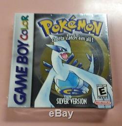 Pokemon Silver Version (nintendo Game Boy Color) Nouveau Factory Sealed! Version Américaine