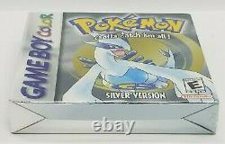 Pokemon Silver Version (nintendo Game Boy Color) Nouvelle Usine Scellée! H-seam (h-seam)