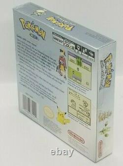 Pokemon Silver Version (nintendo Game Boy Color) Nouvelle Usine Scellée! H-seam (h-seam)