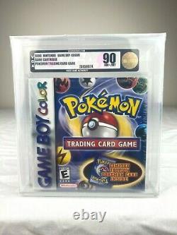 Pokemon Trading Card Game 2000 Jeu Garçon Couleur Gbc Vga 90 Or Nm+/mt Scellé