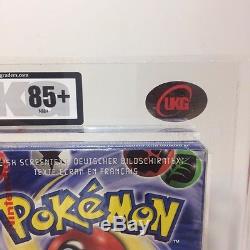 Pokemon Trading Game Gameboy Couleur Pal Rare Scellé Ukg / Vga Graded 85+