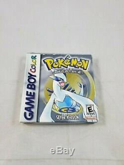 Pokémon Version Argent Nintendo Game Boy Color, 2000 Complet Dans L'encadré Cib