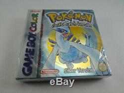 Pokémon Version Argent Nintendo Game Boy Color Nouvelle Et Scellée Véritable