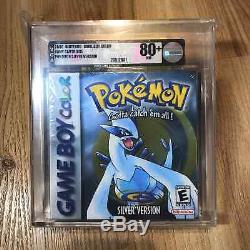 Pokemon Version Argent Nouveau Rare Sealed Gameboy Color Game Boy Vga Graded 80+ Nm