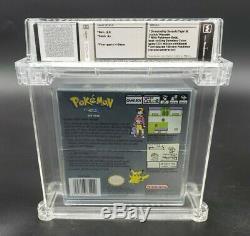 Pokémon Version Argent (game Boy Color, 2000) Gbc Wata Graded 8,0 A + Sealed