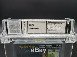 Pokémon Version Argent (game Boy Color, 2000) Gbc Wata Graded 8,0 A + Sealed