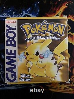 Pokémon Version Jaune Édition Spéciale Pikachu (Nintendo, 2000)