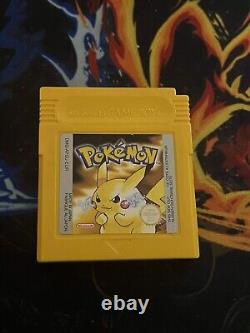 Pokémon Version Jaune Édition Spéciale Pikachu (Nintendo, 2000)