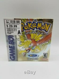 Pokemon Version Or Couleur Nouveau Gameboy Rare Sealed Game Boy 2000