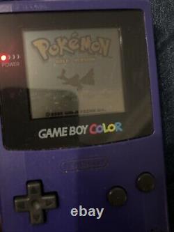 Pokémon Version Or (Nintendo Game Boy Color) Boîte & Nouvelle Batterie EUR/PAL/RU