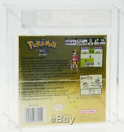 Pokemon Version Or Nintendo Gameboy Color Gbc New Sealed Graded Vga 85+