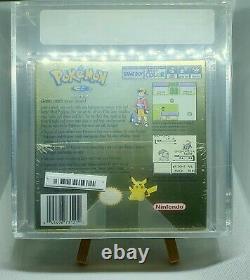 Pokémon Version Or Sealed New Game Boy Color Vga Graded 80+ Near Mint Psa