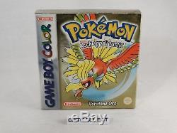 Pokémon Version Oro Nintendo Game Boy GB Couleur Gbc Pal Ita Italiano Completo