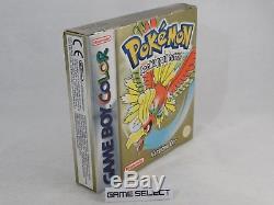 Pokémon Version Oro Nintendo Game Boy GB Couleur Gbc Pal Ita Italiano Completo