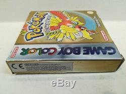 Pokemon Versione Oro Nintendo Game Boy Color Versione Italiana Usato Perfetto