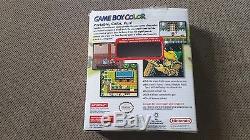 Pokémon Vert Cristal Game Boy Color System Bundle Rare