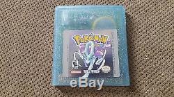 Pokémon Vert Cristal Game Boy Color System Bundle Rare