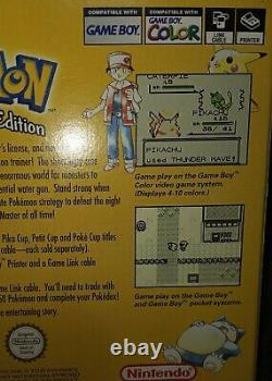 Pokemon Yellow Special Pikachu Edition Game Boy Colour (incl. Box + Manuel)