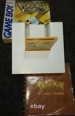 Pokemon Yellow Special Pikachu Edition Game Boy Colour (incl. Box + Manuel)