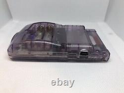 RARE 1998 Nintendo Game Boy Color / Couleur VIOLET TRANSPARENT / TRANSPARENT