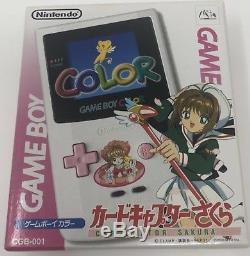 Rare Capteur De Cartes De Couleur Game Boy Nintendo Sakura Édition Limitée Japan F / S