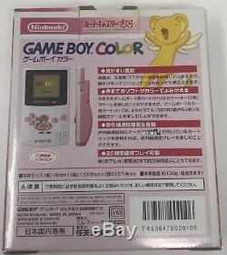 Rare Capteur De Cartes De Couleur Game Boy Nintendo Sakura Édition Limitée Japan F / S