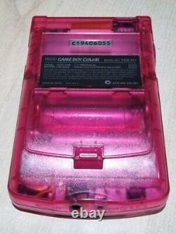 Rare Sakura Wars Edition Limitée Rose Véritable Nintendo Gameboy Color Console