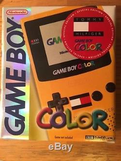 Rare Unopened Game Boy Couleur Tommy Hilfiger Édition Spéciale
