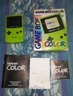 Rarissimo Da Collezione Game Boy Caméra Deluxe Imprimante + Caméra + Game Boy Color