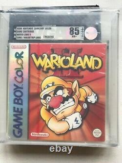 Red Strip New Factory Sealed Wario Land 2 Vga85 Nintendo Gameboy Color Holygrail