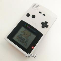 Remis À Neuf White Nintendo Game Boy Color Console Gbc System + Game Card