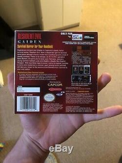 Resident Evil Gaiden Avec Livret Nintendo Game Boy Color 2002 Original En Boîte