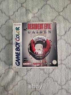 Resident Evil Gaiden Capcom pour Nintendo GameBoy Color PAL Rare <br/>
 <br/>  Translation: Resident Evil Gaiden Capcom pour Nintendo GameBoy Color PAL Rare