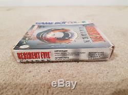 Resident Evil Gaiden Game Boy Couleur Gbc- Boxed Pal Complet
