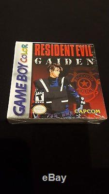 Resident Evil Gaiden Gameboy Color Cib Avec Cellophane Et Inserts Originaux