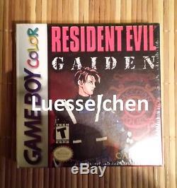 Resident Evil Gaiden Gameboy Couleur Gbc Ovp